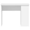 Modern White Desk 100x55x75 cm - Engineered Wood | HipoMarket