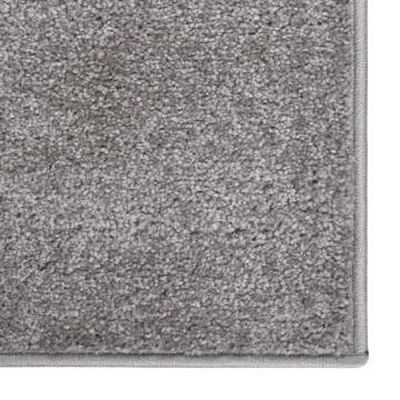 Grey Short Pile Rug 120x170 cm - Elegant Home Décor