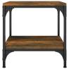 Stylish Smoked Oak Side Table - 40x40x40 cm | HipoMarket