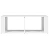 White Engineered Wood Coffee Table 100x50x36 cm - Elegant Design