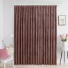 Blackout Curtain with Hooks Velvet Antique Pink 290x245 cm Colour antique pink Quantity in Package 1 