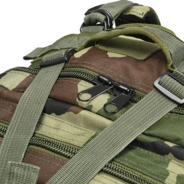 Army-Style Backpack 50L Camouflage - Durable & Practical