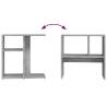 Modern Concrete Grey Side Table - 50x30x50 cm | Hipo Market