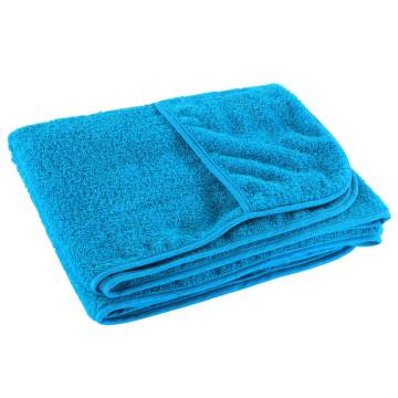 Turquoise Beach Towels 2 pcs - Soft & Quick Drying | Hipomarket