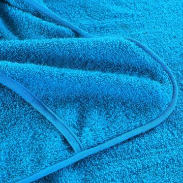 Turquoise Beach Towels 2 pcs - Soft & Quick Drying | Hipomarket