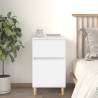 Bedside Cabinet White 40x35x70 cm Colour white Quantity in Package 1 