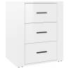 High Gloss White Bedside Cabinet | Stylish & Functional Design