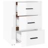 High Gloss White Bedside Cabinet | Stylish & Functional Design