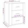 High Gloss White Bedside Cabinet | Stylish & Functional Design