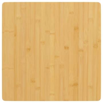 Table Top 60x60 cm Bamboo - Durable & Versatile | HipoMarket