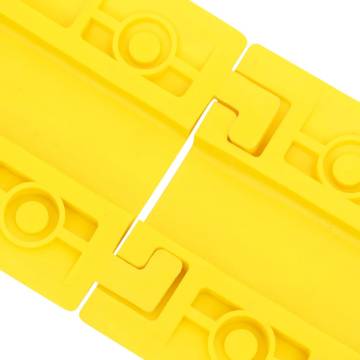 Cable Protector Ramps 4 pcs 98.5 cm - Durable Yellow Design