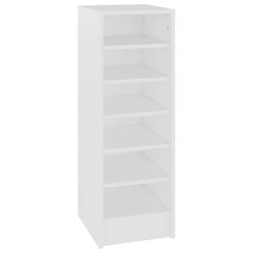 Shoe Cabinet White - Stylish Storage Solution | Hipo Market