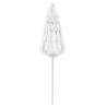 Hawaii Beach Umbrella White 180 cm - UV Protection