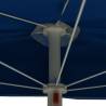 Garden Half Parasol with Pole 180x90 cm - Azure Blue