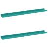 Blue Wall Shelves - 2 pcs 80x9x3 cm | Stylish Storage Solution