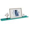 Blue Wall Shelves - 2 pcs 80x9x3 cm | Stylish Storage Solution