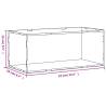 Acrylic Display Box 34x16x14 cm - Transparent Protection