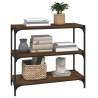 Book Cabinet Brown Oak 80x33x70.5 cm - Stylish Storage Solution