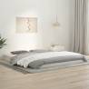 Bed Frame White 180x200 cm Super King Size Solid Wood Pine Colour white Size 180 x 200 cm 