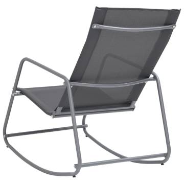 Garden Swing Chair Grey - Stylish Outdoor Comfort