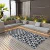 Outdoor Carpet Black 120x180 cm PP Colour black Size 120 x 180 cm Quantity in Package 1 