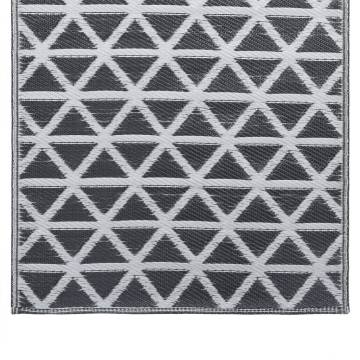 Trendy Outdoor Carpet Black 120x180 cm | Hipo Market