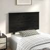 Bed Headboard Black 94x6x82.5 cm Solid Wood Pine Colour black Size 94 x 82.5 cm Quantity in Package 1 