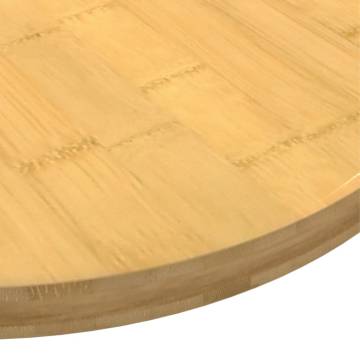 Bamboo Table Top Ø40x2.5 cm - Versatile & Durable