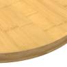 Bamboo Table Top Ø40x2.5 cm - Versatile & Durable