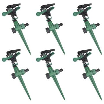 Impulse Sprinkler Garden Watering - 6 Pcs | HipoMarket UK