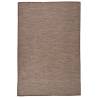 Outdoor Flatweave Rug 120x170 cm Brown - Durable & Stylish