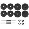 14 Piece Dumbbell Set - Versatile 20 kg Weight Training