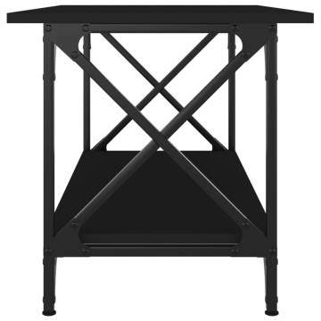 Elegant Black Coffee Table - 80x45x45 cm | Hipomarket