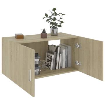 Wall Mounted Cabinet Sonoma Oak - 80x39x40 cm | HipoMarket