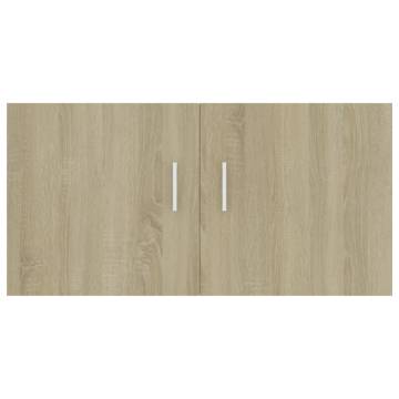 Wall Mounted Cabinet Sonoma Oak - 80x39x40 cm | HipoMarket