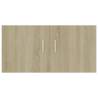 Wall Mounted Cabinet Sonoma Oak - 80x39x40 cm | HipoMarket