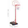 Adjustable Portable Basketball Play Set 200-236 cm | HipoMarket