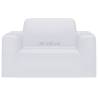 Stretch Couch Slipcover White Polyester Jersey | HipoMarket