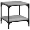 Industrial Grey Sonoma Side Table | 40x40x40 cm | Hipomarket