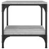 Industrial Grey Sonoma Side Table | 40x40x40 cm | Hipomarket