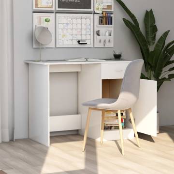 Modern White Desk 100x50 cm - Stylish & Functional Furniture