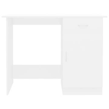 Modern White Desk 100x50 cm - Stylish & Functional Furniture