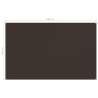 Brown Tent Carpet 250x400 cm - Comfort for Camping Trips