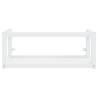 Wall-mounted Bathroom Washbasin Frame - White Iron 79x38 cm