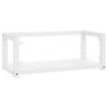 Wall-mounted Bathroom Washbasin Frame - White Iron 79x38 cm