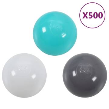 500 Multicolour Play Balls for Kids | Durable Baby Fun