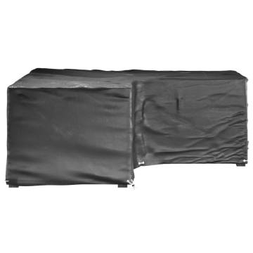 L-Shaped Garden Furniture Covers - 2 pcs, 185x185x70 cm