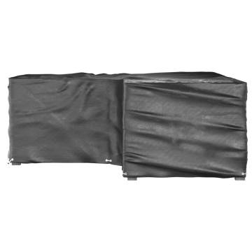 L-Shaped Garden Furniture Covers - 2 pcs, 185x185x70 cm