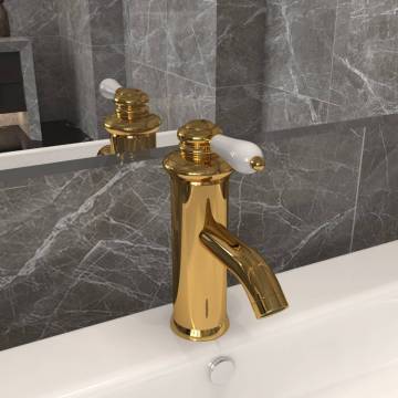 Premium Gold Bathroom Basin Faucet - 130x180 mm