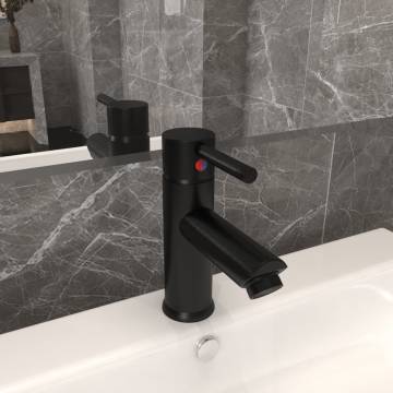 Bathroom Basin Faucet Black 130x176 mm - Stylish & Durable